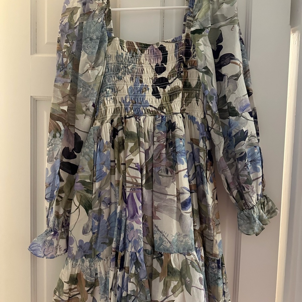 & Other Stories Multicolor Floral Kids Dress - Picture 2 of 7